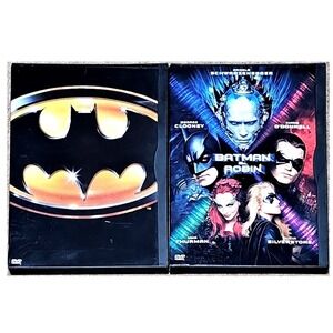 Batman & & Robin DVD Warner Bros Movie Lot DC Comics Action Film EUC 85391200022